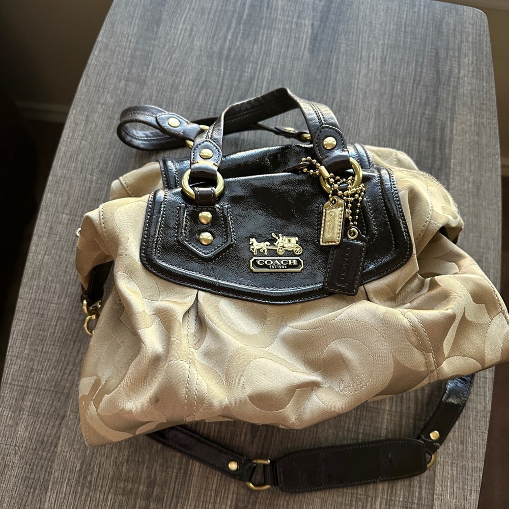 Gently used Coach bag